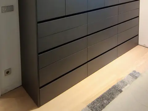 Tamni mat Premium ormar s ladicama - Zagreb