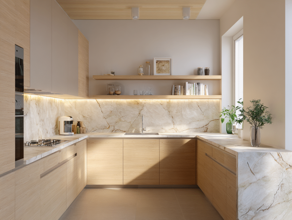 kutna kuhinja po mjeri na oderan način u zagrebačkom stanu